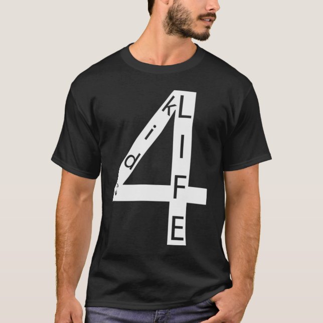 Kids4Life, Doppeltes, dunkel T-Shirt (Vorderseite)