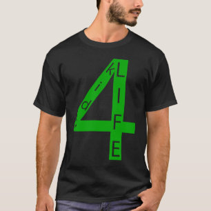 Kids4Life Grün, Doppeltes, dunkel T-Shirt