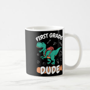Kids 1. Klasse Zurück zur Schule Erstklässler Jung Kaffeetasse