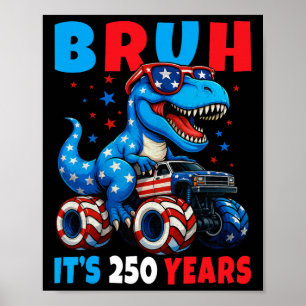 Kids 250. Jubiläum Dino1776 2026 USA 4. Juli Poster