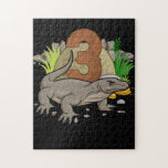 Kids 3 Year Old Komodo dragon Reptile 3rd Birthday<br><div class="desc">Kids 3 Year Old Komodo dragon Reptile 3rd Birthday Party</div>