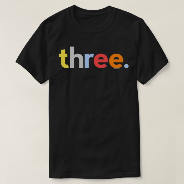 Kids 3rd Birthday Boy 3 Age Three Third Tshirt G (Design devant)