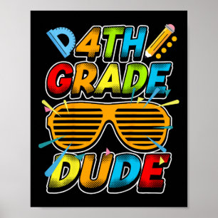 Kids 4. Klasse Typ Poster