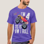 Kids 4 Year Old 4th Birthday Boy Monster Truck Car T-Shirt<br><div class="desc">Kinder 4 Jahre alt 4. Geburtstag Junge Monster LKW 5.Karo aus unserem Monster LKW in Shirts Auswahl für die besten in einzigartigen oder maßgeschneiderten,  handgefertigten Stücken aus unseren Kleidungsgeschäften.</div>