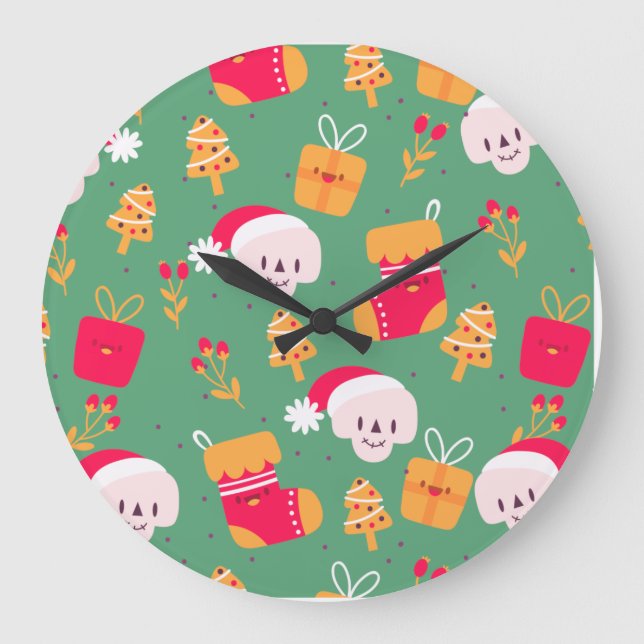 Kids Acrylic Wall Clock Große Wanduhr (Vorderseite)