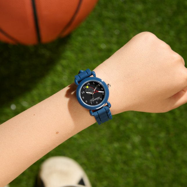 Kid's Adjustable Bezel Stainless Tennis 2 Armbanduhr (Handgelenk)