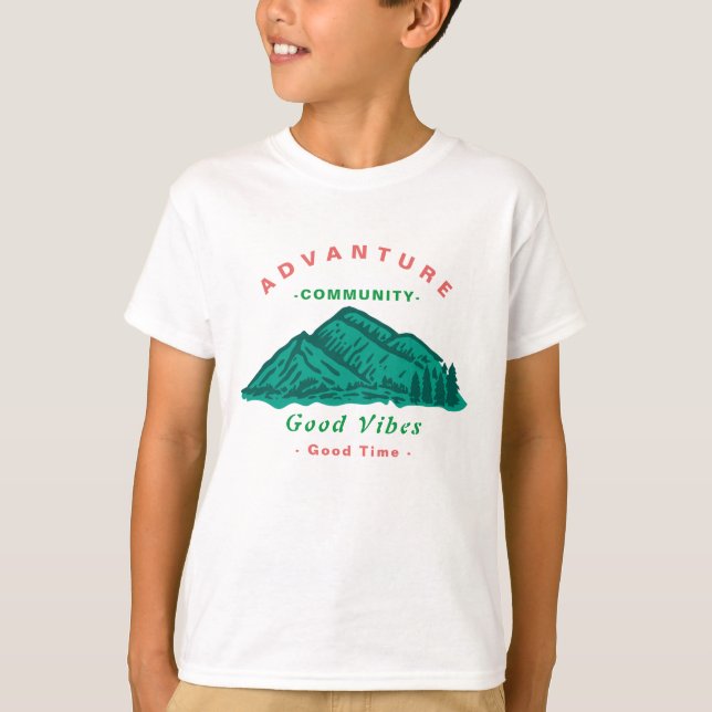Kids Adventure T-Shirt (Vorderseite)