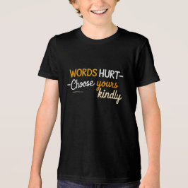 Kids' Anti-Bullying T-Shirt Tri-Blend Shirt