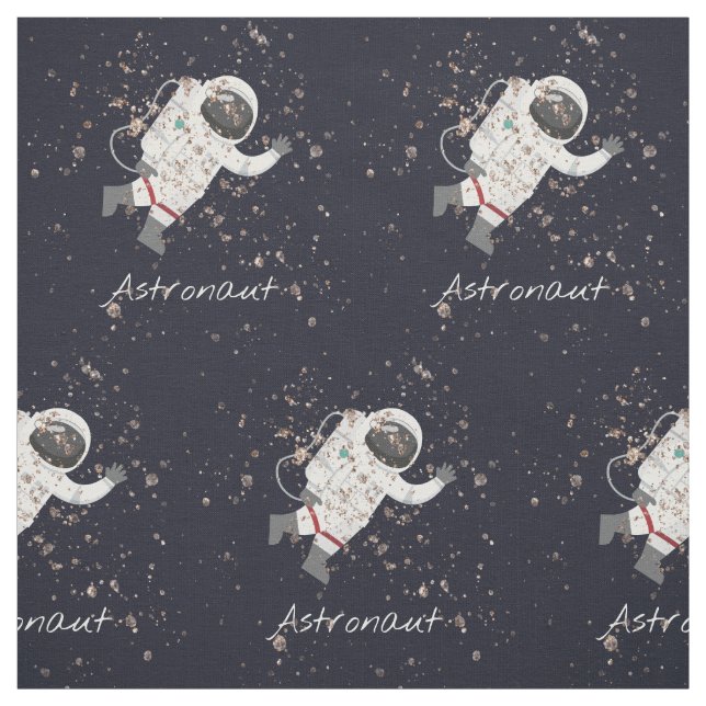 Kids Astronaut Astronomie Kosmos Space Star Staub Stoff (Muster)