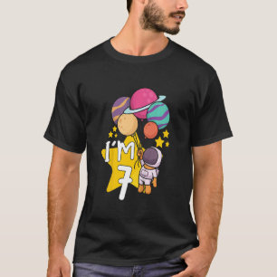 Kids Astronauten Astronomie Sonnensystem Weltraum T-Shirt