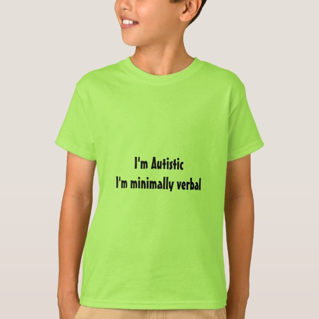 Kids Autism T-Shirts (Vorderseite)