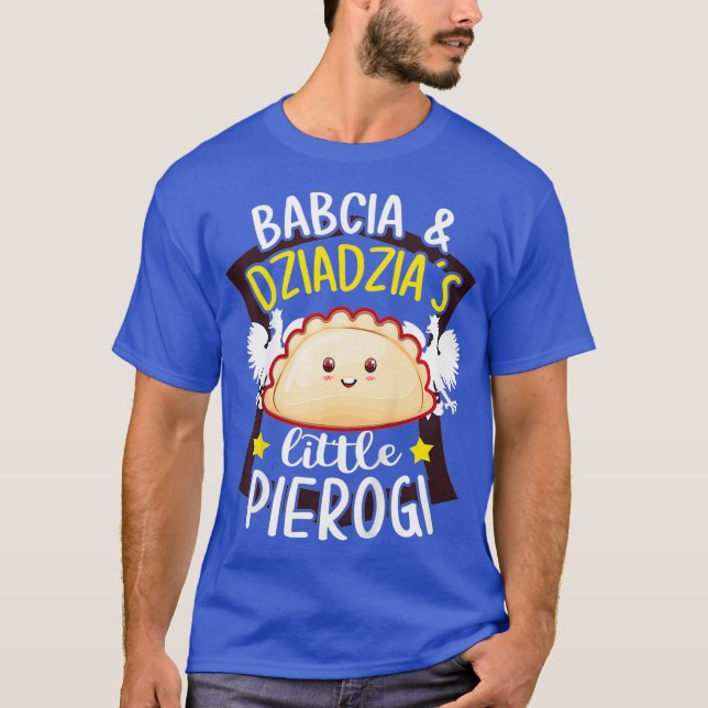 Kids Babcia Dzidzias Little Pierogi Potato Baby T-Shirt (Vorderseite)