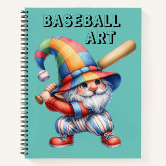 Kids Baseball Sketch Notizbuch