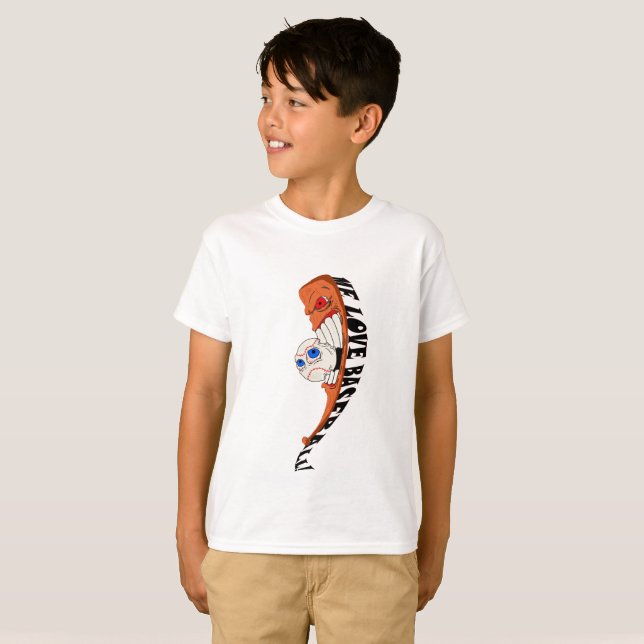 Kids Baseball T - Shirt (Vorne ganz)