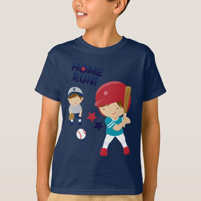 Kids' Baseball T-Shirt (Vorderseite)