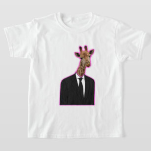 Kids Basic Giraffe T - Shirt