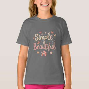 Kids Basic T - Shirt - Einfach ist schön