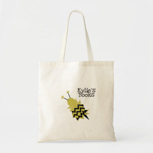 Kids Bee Fuzzy Library Sac fourre-tout de livre