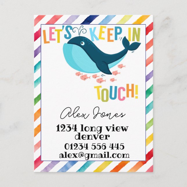 KIds behalten in Touch KIT Postkarte (Vorderseite)