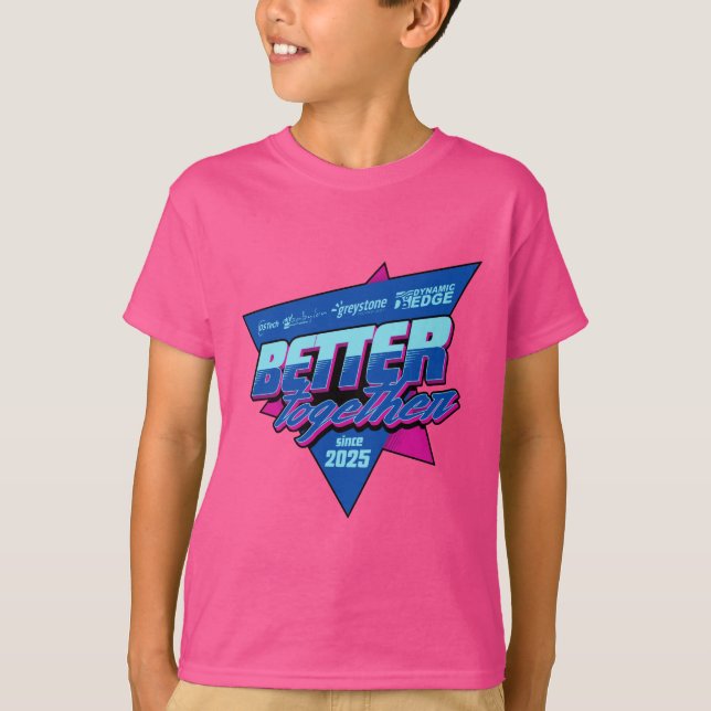 Kids besser zusammen T-Shirt (Vorderseite)