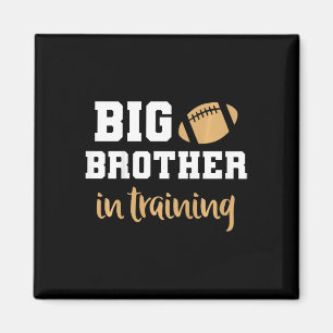 Kids Big Brother Football Schwangerschaftsankündig Magnet