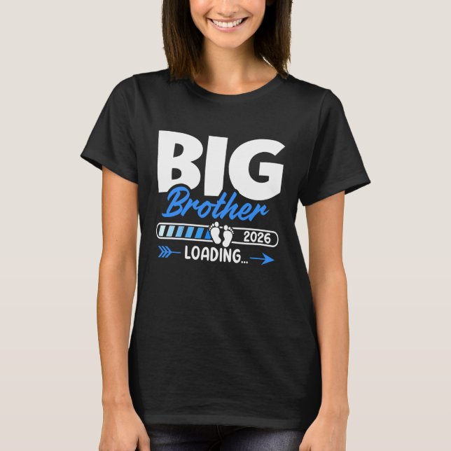 Kids Big Brother Loading 2026 for Boy T-Shirt (Vorderseite)