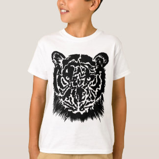 Kids Black Tiger T-Shirt