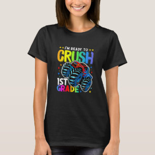 Kids brechen ersten Klasse 1ster Monster Truck zur T-Shirt