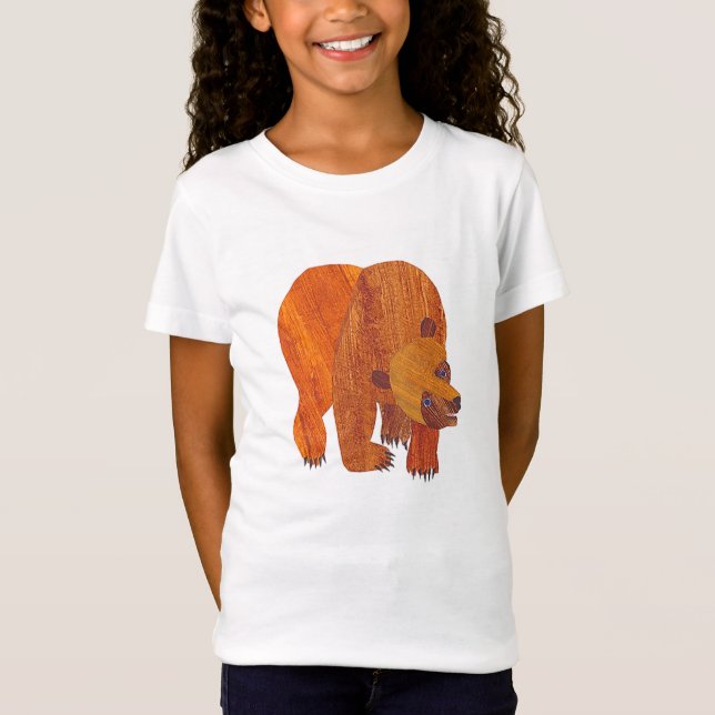 Kids Brown Bär T-Shirt (Vorderseite)