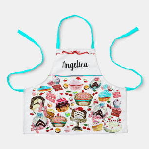 Kids Cake Konditorei Kuchen Bäckerei Personalisie Schürze