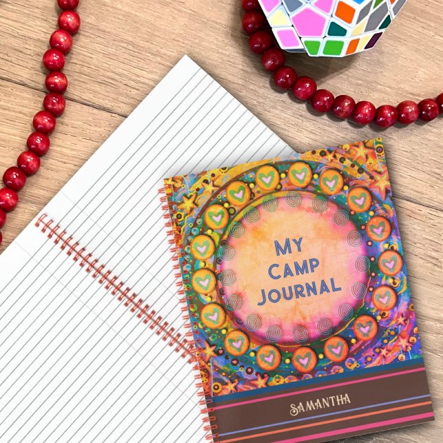 Kid's Camp Journal farbenfroher, individueller Spa Notizbuch (Von Creator hochgeladen)