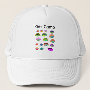 Kids Camp Logo Truckerkappe