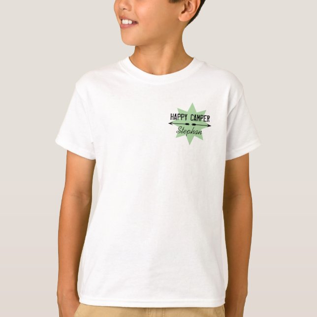 Kid's Camp T - Shirt Autografikbär personalisieren (Vorderseite)