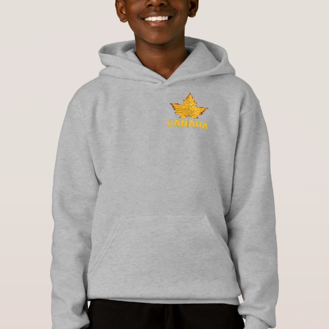 Kid's Canada Hoodie Jacket Kid Canada Sweatshirt (Vorderseite)