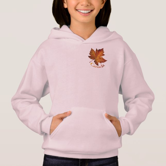 Kid's Canada Hoodie Jacket Kid Canada Sweatshirt (Vorderseite)
