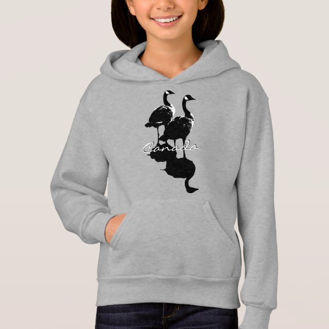 Kid's Canada Sweatshirt Canada Geese Kid's Shirt (Vorderseite)