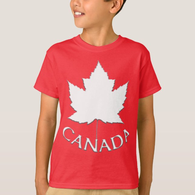 Kid's Canada T - Shirt Individuelle Name Kanada Sh (Vorderseite)