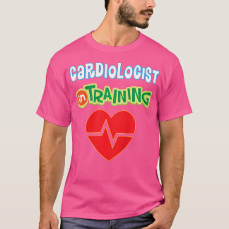 Kids Cardiologin in Training Kinder Herzarzt T-Shirt