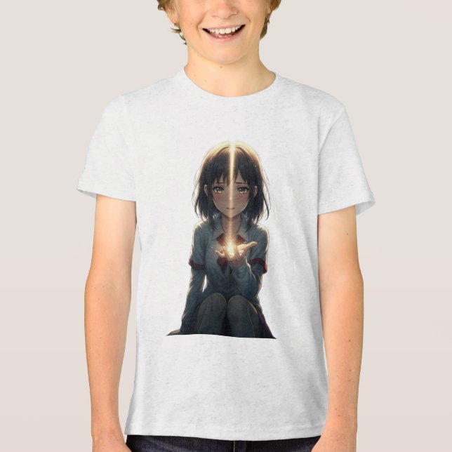 Kid's Choice Tri-Blend Shirt (Vorderseite)