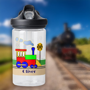 Kids Choo Choo Bahn Niedlicher Cartoon Motor Trinkflasche