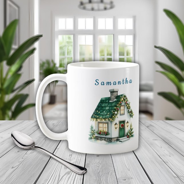 Kids Christmas Mug - Personalized Holiday Home Kaffeetasse (Von Creator hochgeladen)