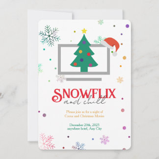 Kids Christmas Party Invitation Einladung