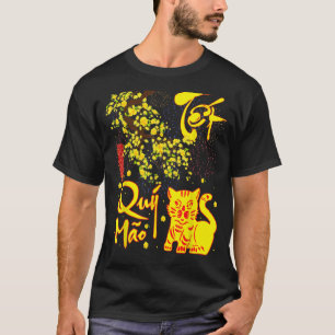 Kids Chuc Mung Nam Moi Tet Quy Mao 2023 Glückliche T-Shirt