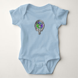 Kids Clan Gunn Wappen & Tartan Baby Bodysuit Baby Strampler