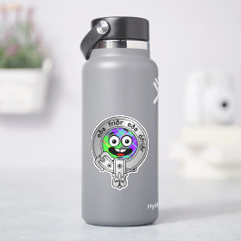 Kids Clan Gunn Wappen & Tartan Sticker