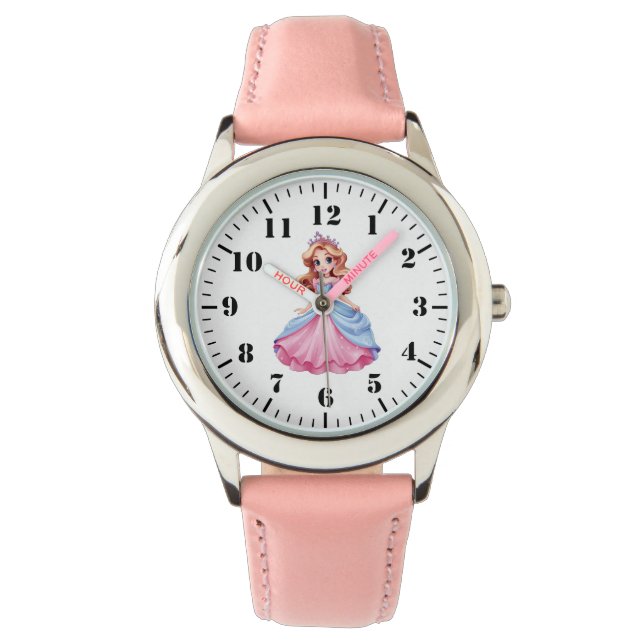 Kids Classic Princess Armbanduhr (Vorderseite)