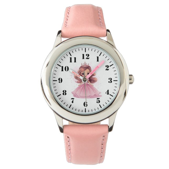 Kids Classic Princess Armbanduhr (Vorderseite)