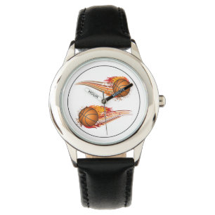 Kids Classic Watch-Basketballs Armbanduhr