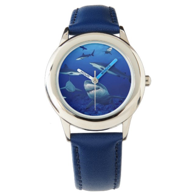 Kids Classic Watch/Sharks Armbanduhr (Vorderseite)