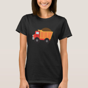 Kids Construction Truck Boys Work Vehicle T-Shirt